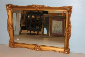 Gold Painted Mirror