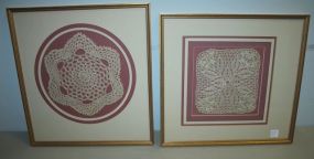 Two Crochet Doillies
