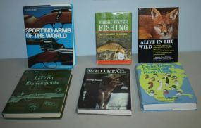 Group of Fishing and Hunting Books
