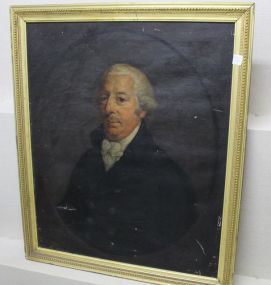 Antique Oil on Canvas of Gentleman