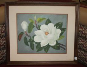 Oil Painting of Magnolia