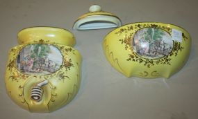 Andrea by Sadeck Yellow Wall Planter