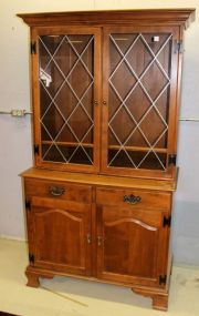 Maple Vintage China Cabinet