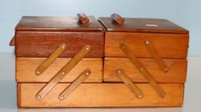 Sewing Box with Contents