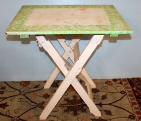 Painted Drafting Style Table