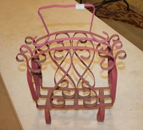 Painted Metal Rack