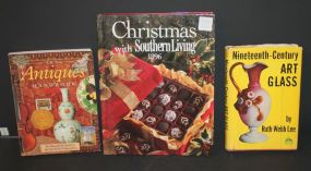 Nineteenth Century Glass, Antiques Handbook, 1996 Christmas Southern Living