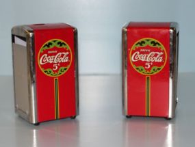 Two Coca-Cola Napkin Despensers