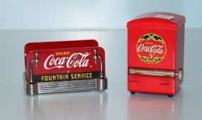 Coca- Cola Dispenser Holder, Toothpick Holder