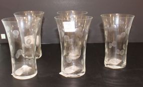 Set of Five Casafina Glasses