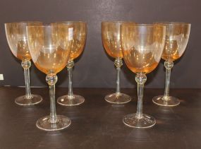 Set of Six Casafina Wine Glasses