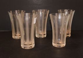 Set of Five Casafina Glasses