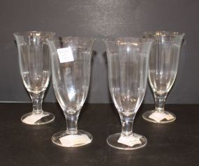 Ser of Four Casafina Optic Water Glasses