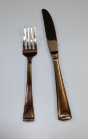 Two Pieces Gorham Silverplate Flatware