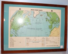 Framed Delta Flight Facts