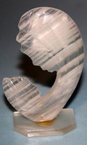 Carved Onyx of Mother Looking at Child