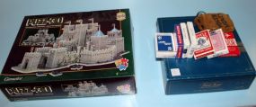 Camelot 3D Puzzle, Cards, Trivial Pursuit