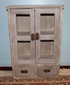 Two Door Wall Hanging Cabinet