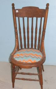 Oak Spindle Back Chair