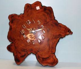 Walnut Wall Clock