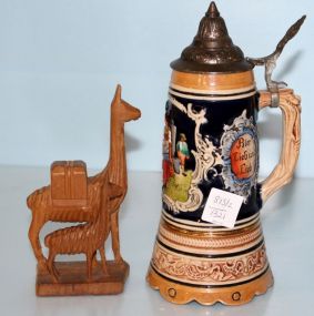 German Stein, Carving of Camels