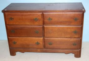 Contemporary Six Drawer Chest