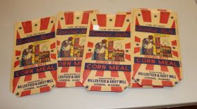 Twelve Luverne, Alabama Cornmeal Bags
