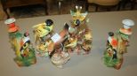 Bird Figurines and Candlesticks