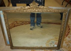 Painted Gold Mirror