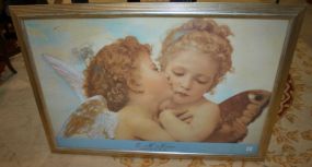 Print of Putto's Kiss