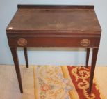 Mahogany One Drawer Vanity