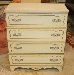 Painted Four Drawer Chest