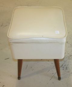 Fancy Leather Stool