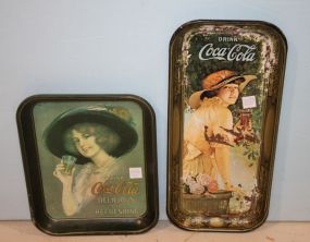 Two Coke Trays