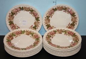 Set of Fifteen Saucers