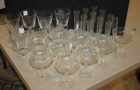 Twenty-six Glass Pieces