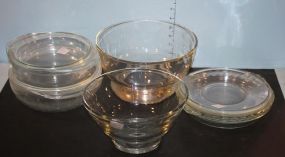 Large Glass Salad Bowl, Pyrex Dishes, Glass Bowls