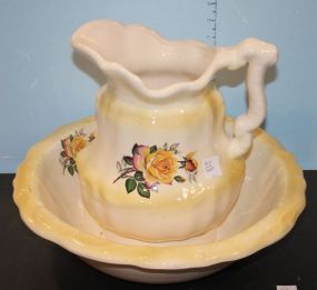 Ceramic Bowl and Pitcher