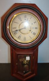 Reproduction Regulator Wall Clock