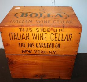 Italian Wine Cellar Crate (Bola)