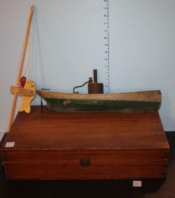Toy Boat, Tool Box, Fishing Toy