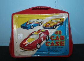 Car Case with Die Cast Cars