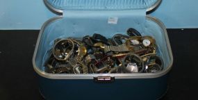 Suitcase with Numerous Watches