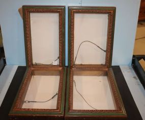Group of Four Shadow Box Style Frames