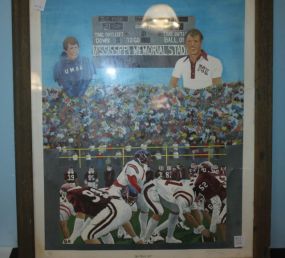 Limited Edition Signed Egg Bowl Poster