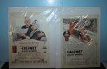 Two Calumet Advertising Prints