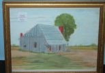 Cecila Thomas Barn Pastel