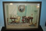 Victorian Parlor Water Color