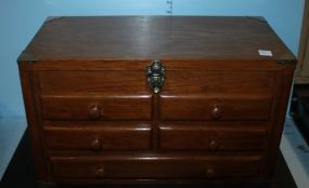 Oak Watchmakers or Jewelers Cabinet 232