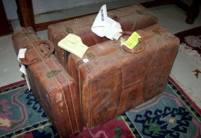 Set of Three Hartman Suitcases
